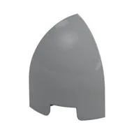 Brick Round Curved 1 x 1 x 1 1/3 Quarter Dome
