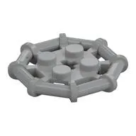 Plate Special 2 x 2 with Bar Frame Octagonal, Reinforced, Completely Round Studs