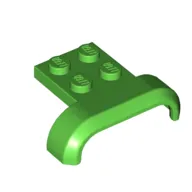 Wheel Arch, Mudguard 3 x 4 with 2 x 2 Plate