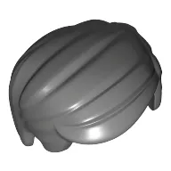 Hair Combed Sideways with Short Sideburns [Plain]