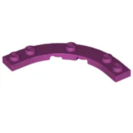 Plate Round Corner 5 x 5 with 4 x 4 Round Cutout