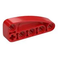 Technic Beam 2 x 5 L-Shape with Quarter Ellipse Thick