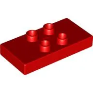 Duplo Plate 2 x 4 x 1/2 with 4 Center Studs [Thick]