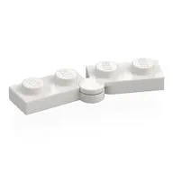Hinge Plate 1 x 4 Swivel Top / Base - Hollow Clip [Complete Assembly]