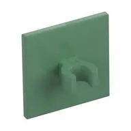 Road Sign Clip-on 2 x 2 Square [Thick Open O Clip]