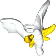 Minifig Neckwear Elephant Ears, Trunk and Yellow Tusks print