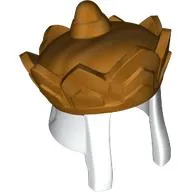 Hair and Crown, Gold, Smooth Hair with Long Front-sides