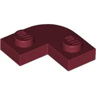 Plate Round Corner 2 x 2 with 1 x 1 Cutout