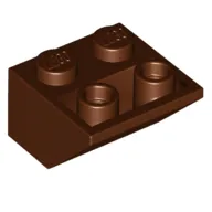 Slope Inverted 45° 2 x 2 [Round Hollow Bottom Pin, Bar-sized Stud Holes]