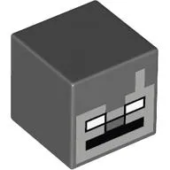Minifig Head Special, Cube with Stray Face Print