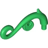 Curled Decorative Ornament with Bar