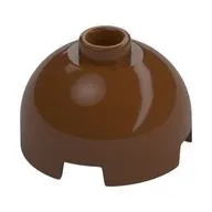 Brick Round 2 x 2 Dome Top, Vented Stud