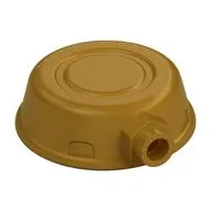 Helmet, Disk Shape with Stud on Front
