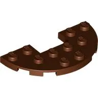 Plate Round Half 3 x 6 with 1 x 2 Cutout