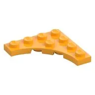 Plate Special 4 x 4 with 3 x 3 Quarter Round Cutout
