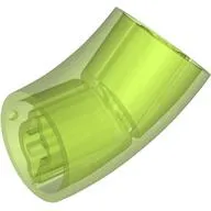 Brick Round 2 x 2 D. Tube with 45° Elbow and Axle Holes (Crossholes) at Each End [SHORT]