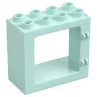 Duplo Door / Window Frame Flat Front Surface, Completely Open Back