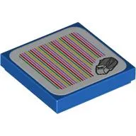 Tile 2 x 2 with Cooligan and Barcode Print (Sticker)