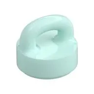 Tile Round 1 x 1 Special with Clip-Bar