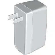 Electric Adapter / Transformer, USB, Type A (No Holes in Pins), (US & CA)