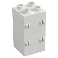 Duplo Building Wall 2 x 2 x 3 with Four Hinges