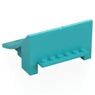 Slope Curved 8 x 8 x 4, Ramp