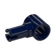 Technic Pin Connector Hub with 1 Pin with Friction Ridges Lengthwise [Square Holes]