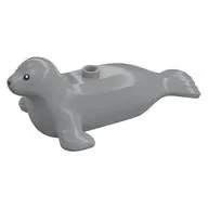 Animal, Seal with Black Eyes print