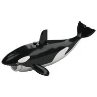 Animal, Killer Whale / Orca with White Bottom print