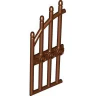 Gate 1 x 4 x 9 Arched with Bars and Three Studs