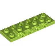 Plate Special 2 x 6 x 2/3 with 4 Studs on Side, 3 Support Walls on Bottom