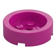 Brick Round 4 x 4 with Recessed Center