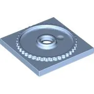 Turntable 4 x 4 Square Base, Locking