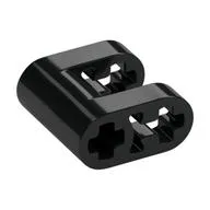 Technic Connector 2 x 2 with 1 x 1 Cut-Out with Axle Holes