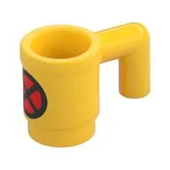Equipment Cup / Mug with Red X-Men Logo print