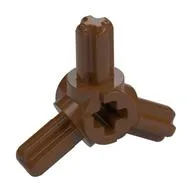Technic Axle Connector Hub with 3 Axles at 120°