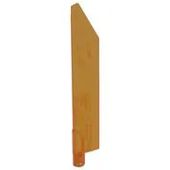 Large Figure Weapon Sword, Blade with Bar, Single Edge