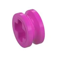 Technic Bush 1/2 Smooth with Axle Hole Semi-Reduced