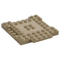 Plate Special 8 x 9 x 2/3 with 1 x 4 Recessed