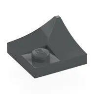 Plate Special 2 x 2 with Double Inverted Curve, 1 Stud