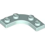 Plate Round Corner 3 x 3 with 2 x 2 Round Cutout