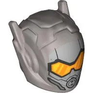 Helmet with Antennae and Headphones and Trans-Orange Visor (The Wasp)