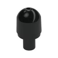 Light Cover with Internal Bar / Bionicle Barraki Eye with Hole in Bar