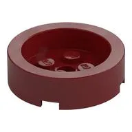 Brick Round 4 x 4 with Recessed Center