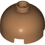Brick Round 2 x 2 Dome Top, Vented Stud