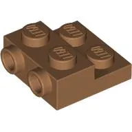 Plate Special 2 x 2 x 2/3 with Two Studs On Side and Two Raised