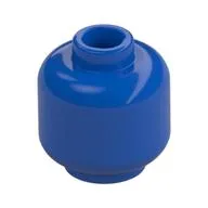 Minifig Head [Plain] [Vented Stud - 2 Holes]
