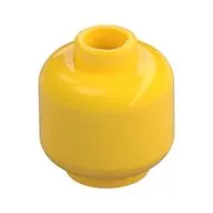 Minifig Head [Plain] [Vented Stud - 2 Holes]