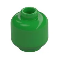 Minifig Head [Plain] [Vented Stud - 2 Holes]