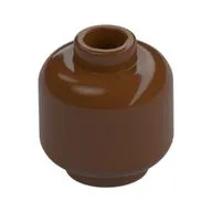Minifig Head [Plain] [Vented Stud - 2 Holes]